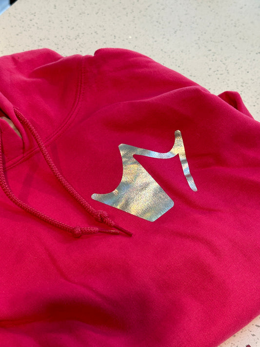 Luxury Hoodie PINK (Silver Chameleon)